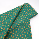 Reindeer Toss Green | 3 Wishes | Quilting Cotton