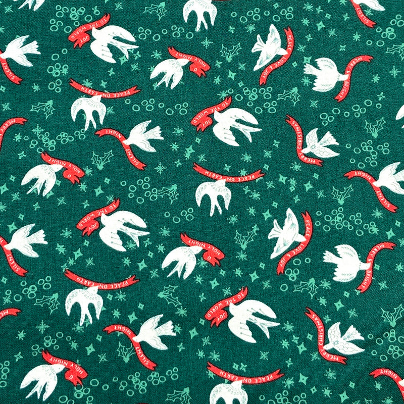 Good Tidings Emerald | Cheer and Merriment | Quilting Cotton