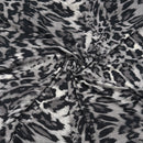 Snow Leopard | Rayon Stretch Jersey