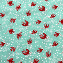 Good Tidings Mint | Cheer and Merriment | Quilting Cotton