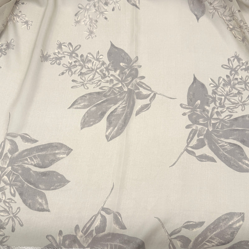 Foggy Floral | Silk Chiffon