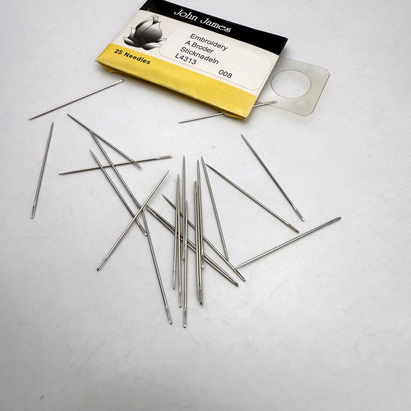 Crewel Needles Size 10 | Set of 25 | John James