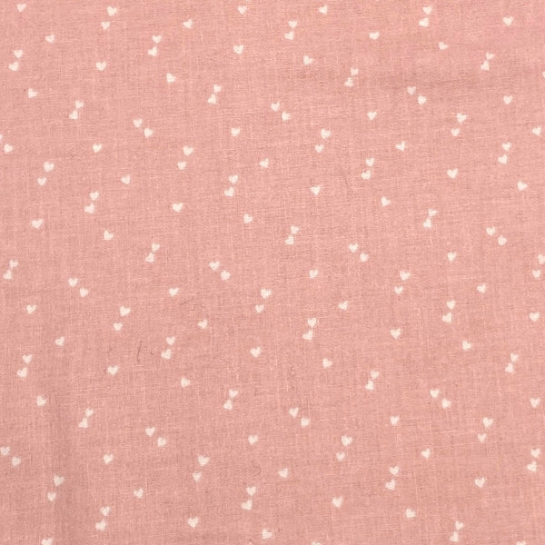 Hearts Pink | Riley Blake | Seasonal Basics | Quilting Cotton
