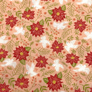Peace and Poinsettias Blush | Joyful Joyful | Quilting Cotton