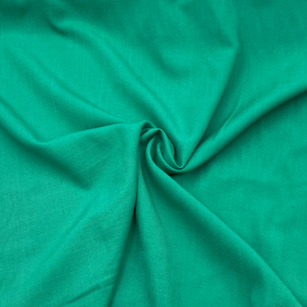 Emerald | Linen Look | As Is, see listing description