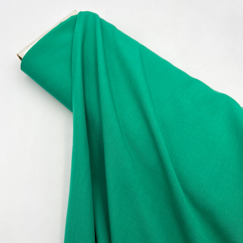 Emerald | Linen Look | As Is, see listing description