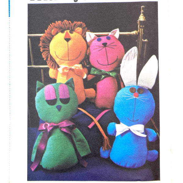 Butterick 4573 | Stuffed Animals | Crafts