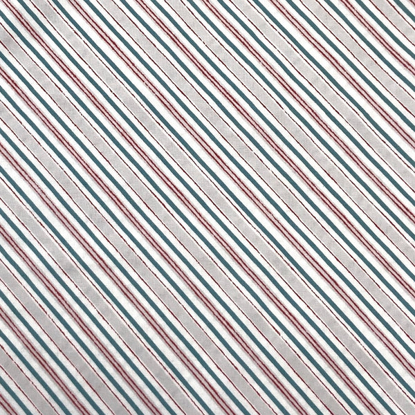 Diagonal Stripe Cream | Homemade Happiness | Quilting Cotton