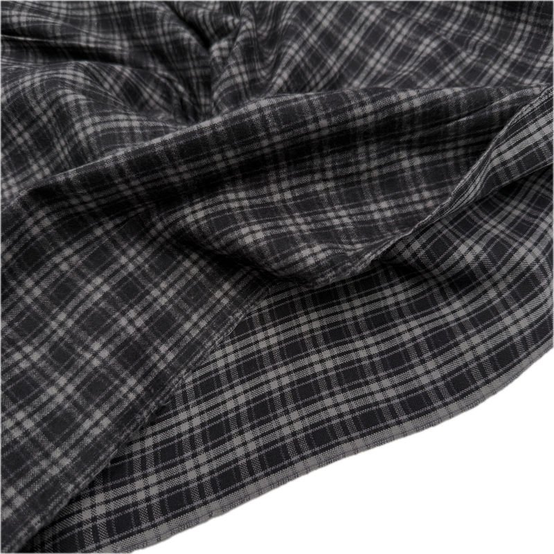 Soot Plaid | Brushed Homespun