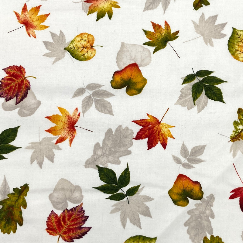 Fall Leaves | Pumpkin Harvest | Quilting Cotton