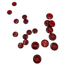 1/2" or 3/4" Kentucky | Plastic Buttons | Choose Your Size