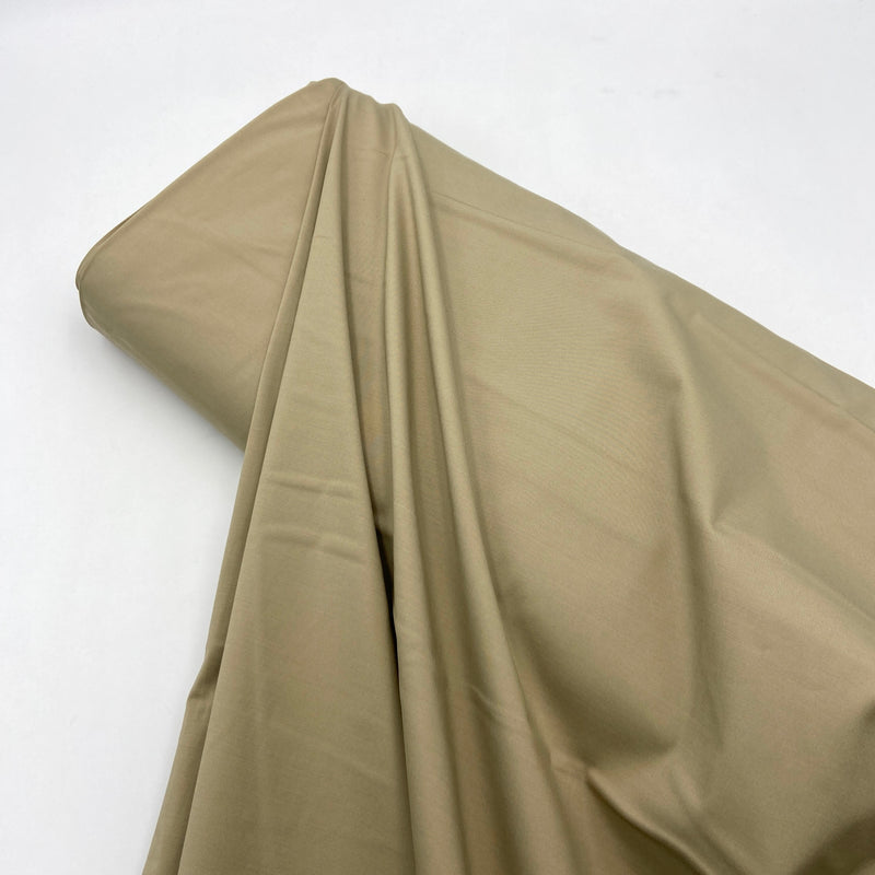 Khaki | Stretch Shirting