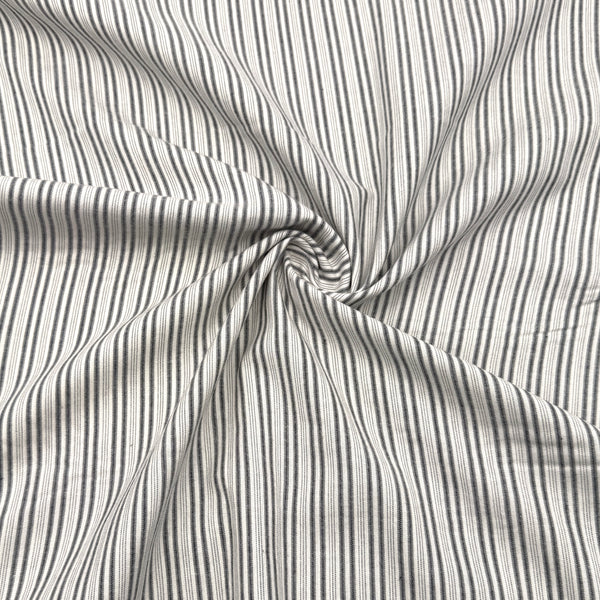 Soot Stripe | Brushed Homespun