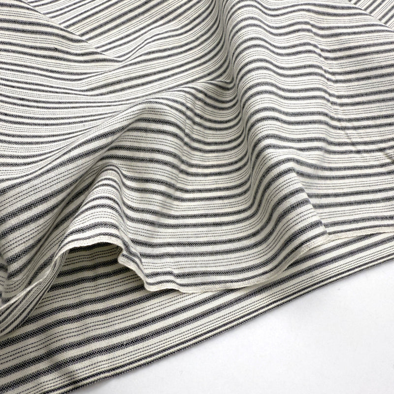 Soot Stripe | Brushed Homespun