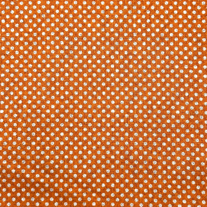 Lil Dots Orange | I've Got a Notion |  | Quilting Cotton