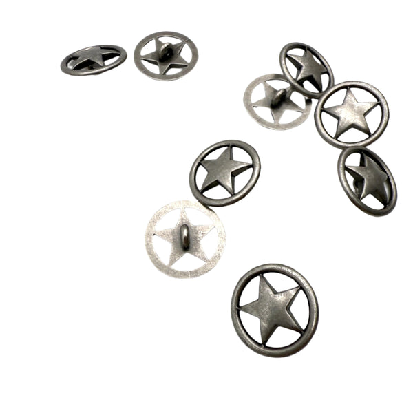 3/4" Texas | Metal Buttons