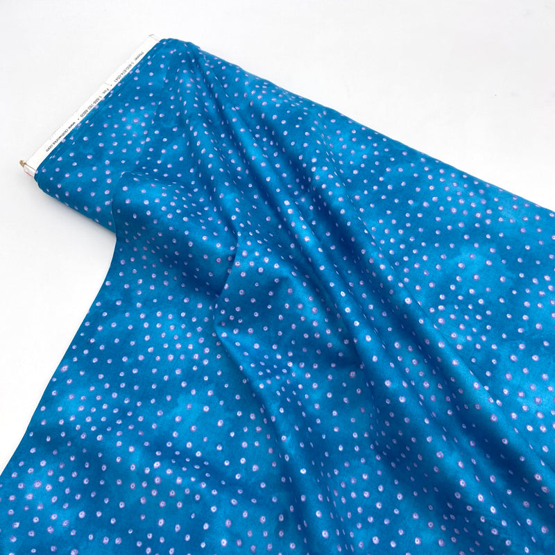 Basic Bubbles Blue | Quilting Cotton