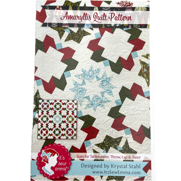 Amaryllis | It's Sew Emma | Quilt Pattern