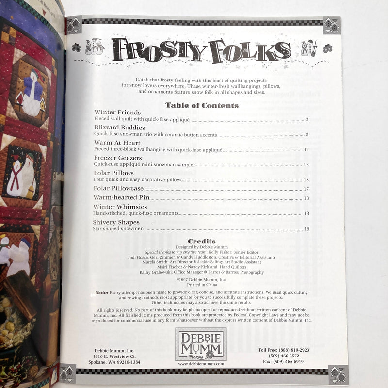 Frosty Folks | Book | Pattern