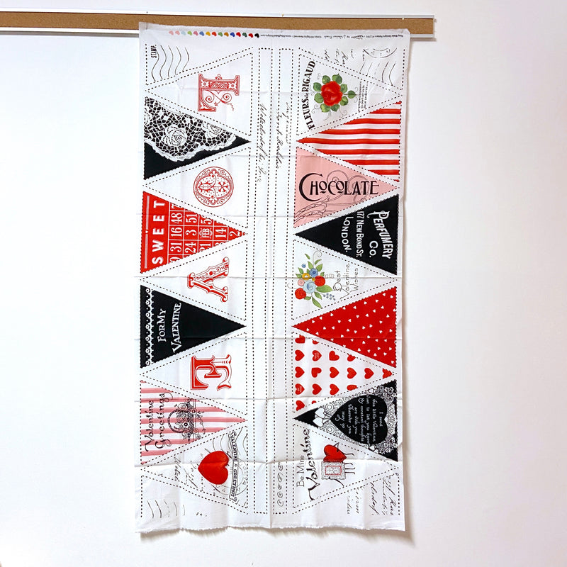 Be Mine Valentine | Bunting | Project Panel