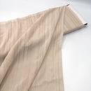Ecru Stripe | Sheer Woven