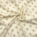 Crosshatch Ivory | Boro Wovens | Shirting