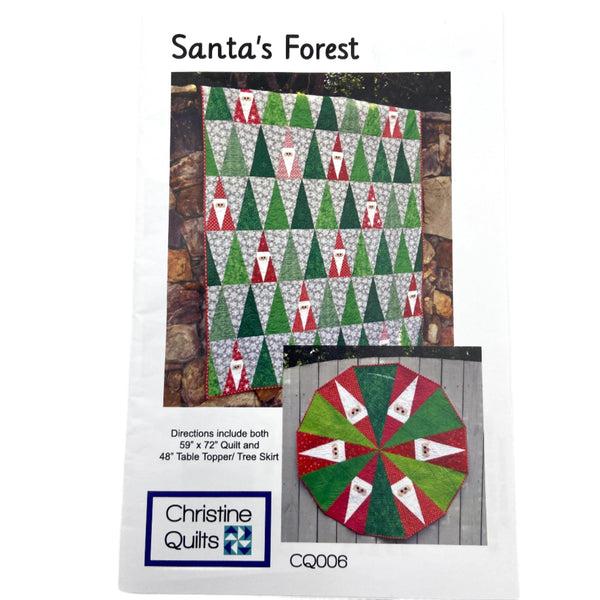 Santa's Forest | Christine Quilts | Quilt Pattern