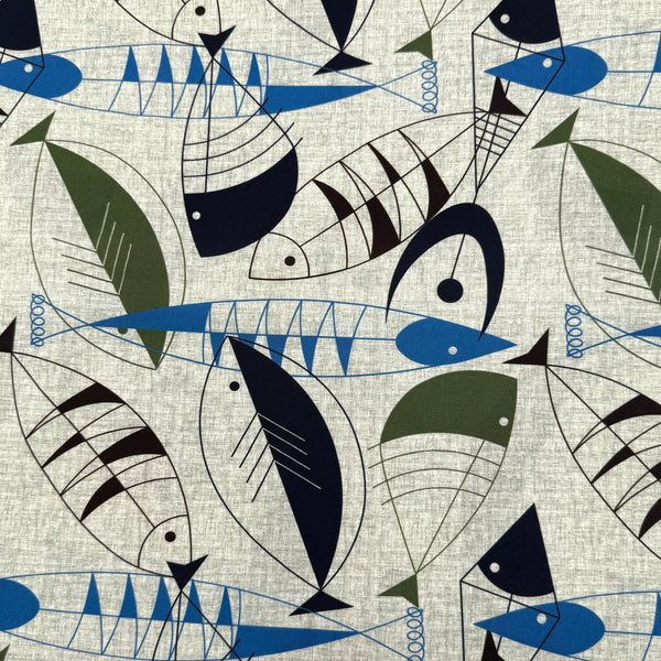Mid-Mod Fish | Fish Hope | Quilting Cotton