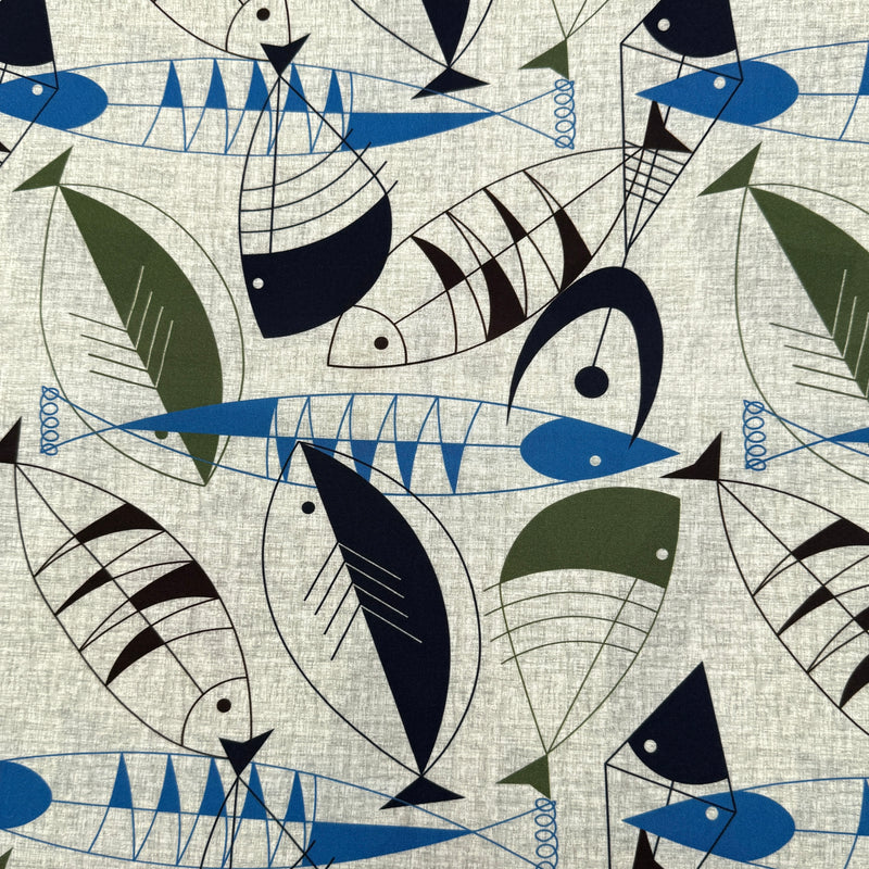Mid-Mod Fish | Fish Hope | Quilting Cotton