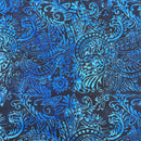 Indigo Paisley | Batik Quilting Cotton