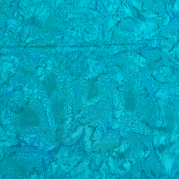 Aqua Drizzle | Batik Quilting Cotton