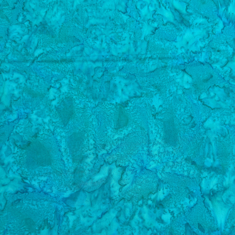 Aqua Drizzle | Batik Quilting Cotton