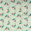 Gemini Birds Mint | Astrology | Quilting Cotton