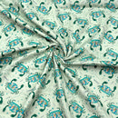 Crab Cancer Mint | Organic Cotton | Double Gauze