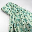 Crab Cancer Mint | Organic Cotton | Double Gauze