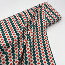 Ornament Green | Scandinavian Christmas | Quilting Cotton