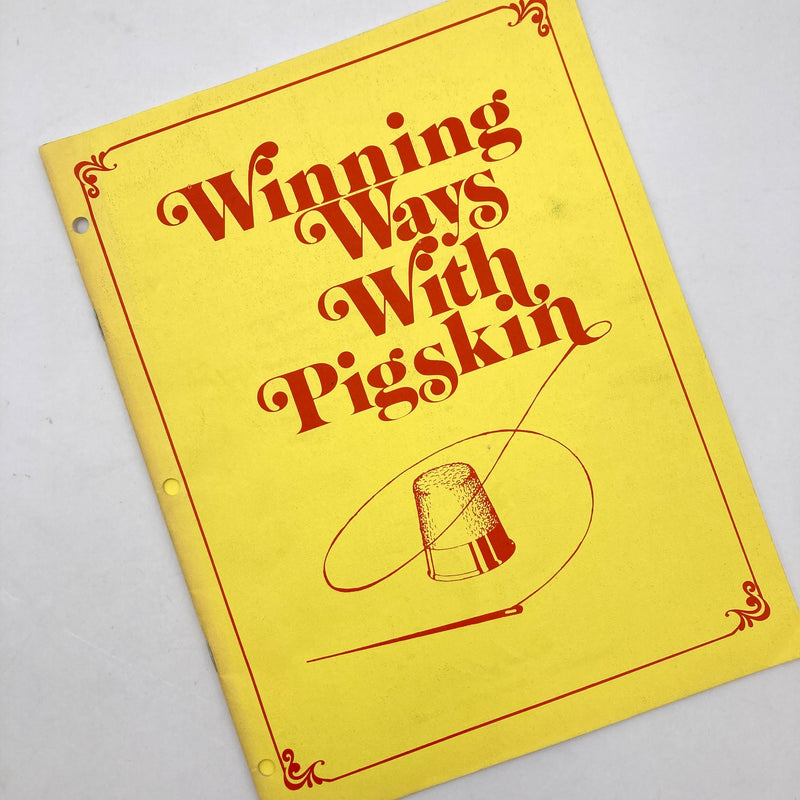 Winning Ways With Pigskin | Book