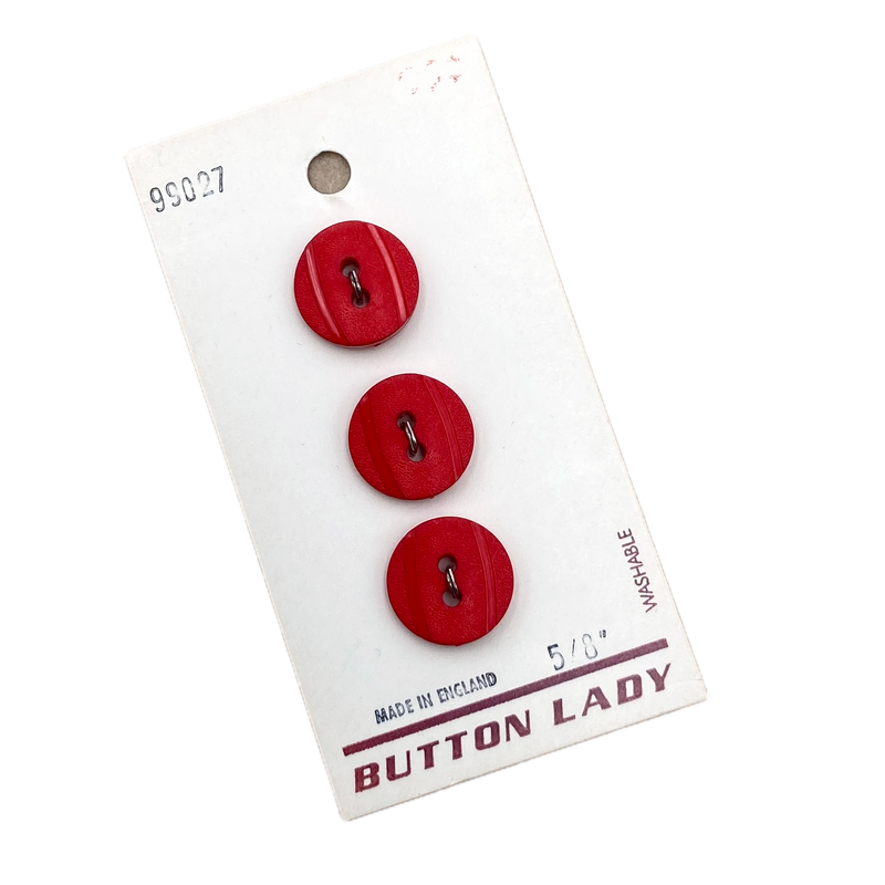 5/8" Randy | Plastic Buttons