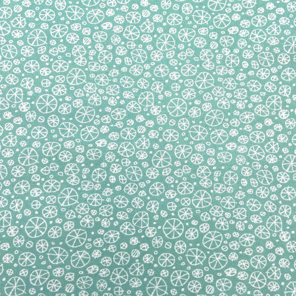 Pinwheels Teal | On the Farm | Quilting Cotton