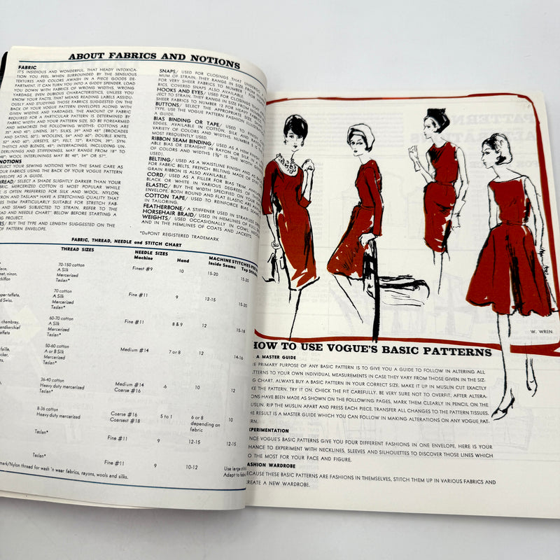 New Vogue Sewing Book 1964