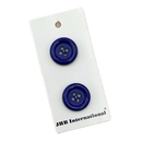 7/8" Bruce | Plastic Buttons | Set of 2