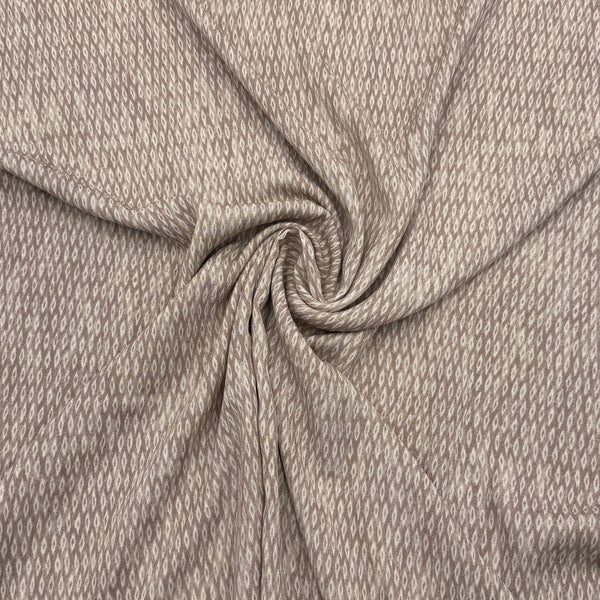 Taupe Diamonds | Sunset Studio | Crinkle Rayon