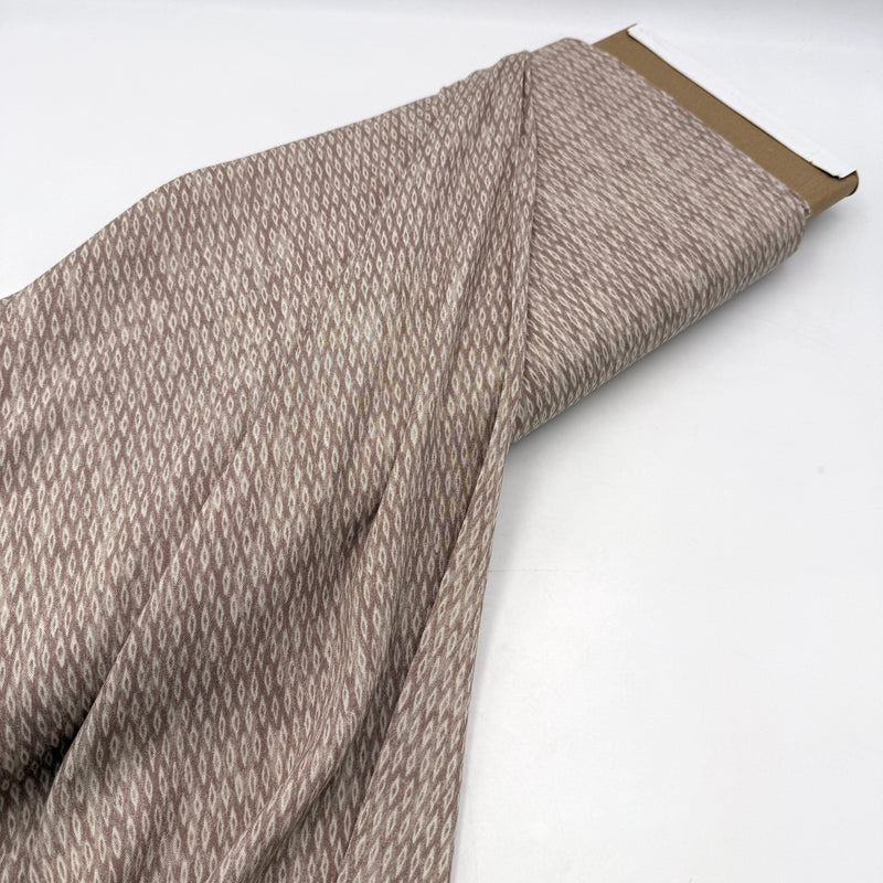 Taupe Diamonds | Sunset Studio | Crinkle Rayon