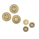 16mm & 25mm X Marks the Spot | Metal Buttons | Choose Your Size