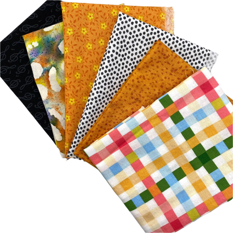 Quarter Yard Quilting Bundles | 1.5 Yards | Choose Your Favorite