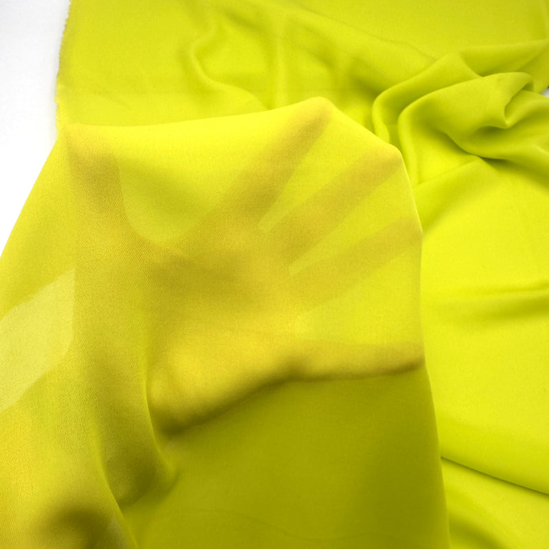 Electric | Silk Crepe Chiffon