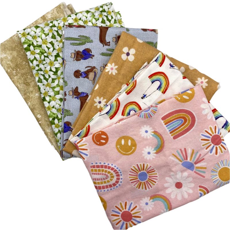 Quarter Yard Quilting Bundles | 1.5 Yards | Choose Your Favorite