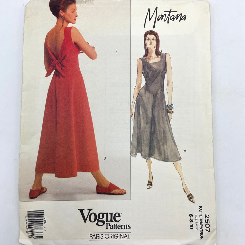 Vogue 2507 | Montana | Adult Dress | Size 6-10