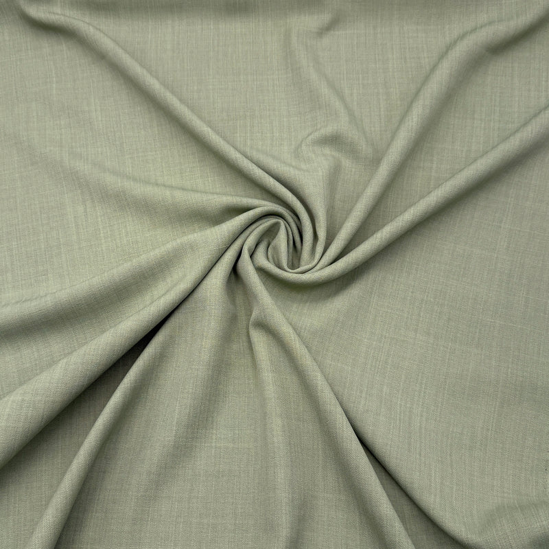 Sage Herringbone | Lightweight Woven