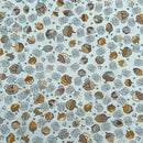 Acorns Blue | Slow Stroll | Quilting Cotton